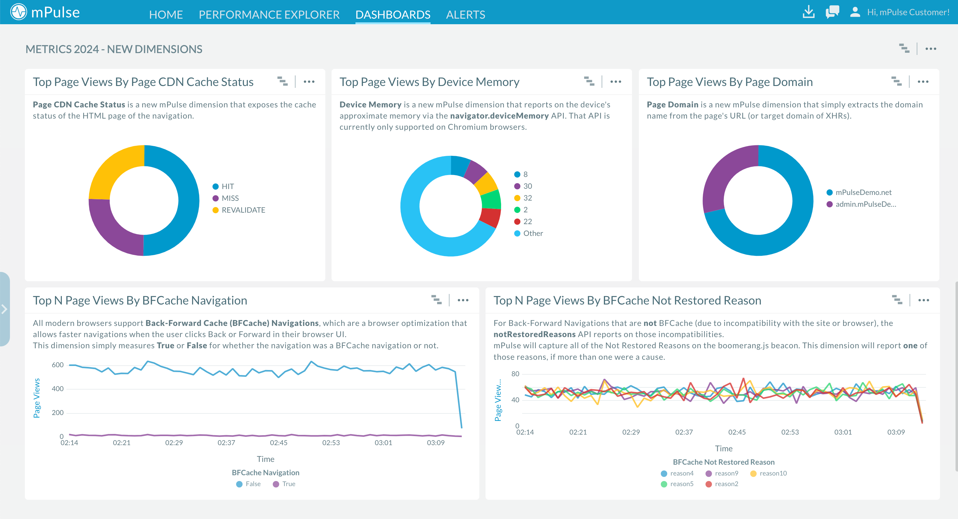 mPulse Feature Release - Metrics 2024